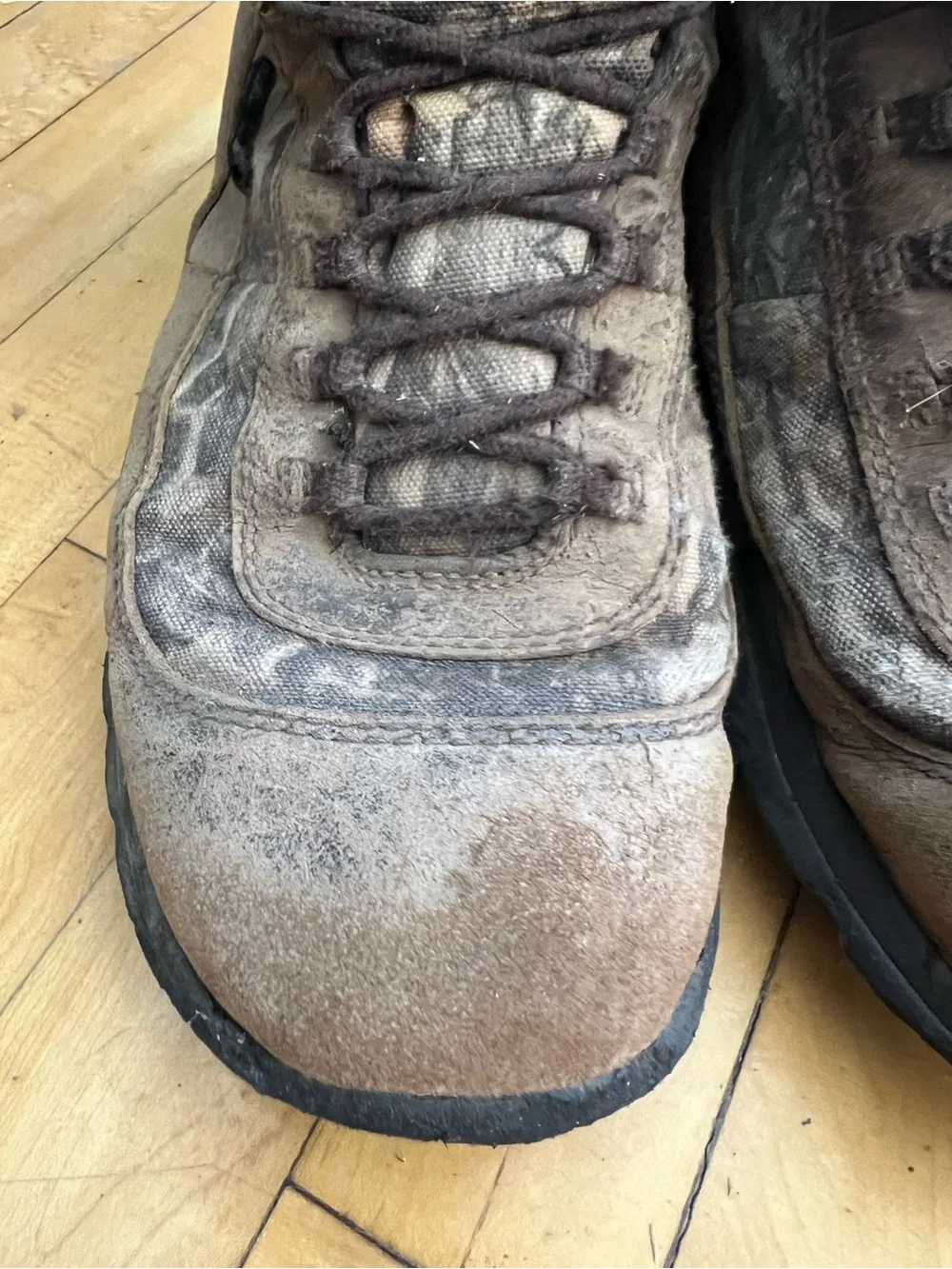 Danner Realtree Camo Lace-Up Hunting Boots in Brown